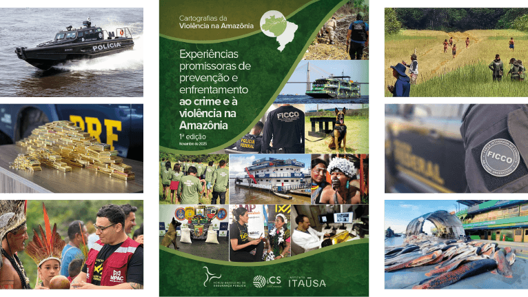 Capa: Experiências promissoras de prevenção e enfrentamento ao crime e à violência na Amazônia